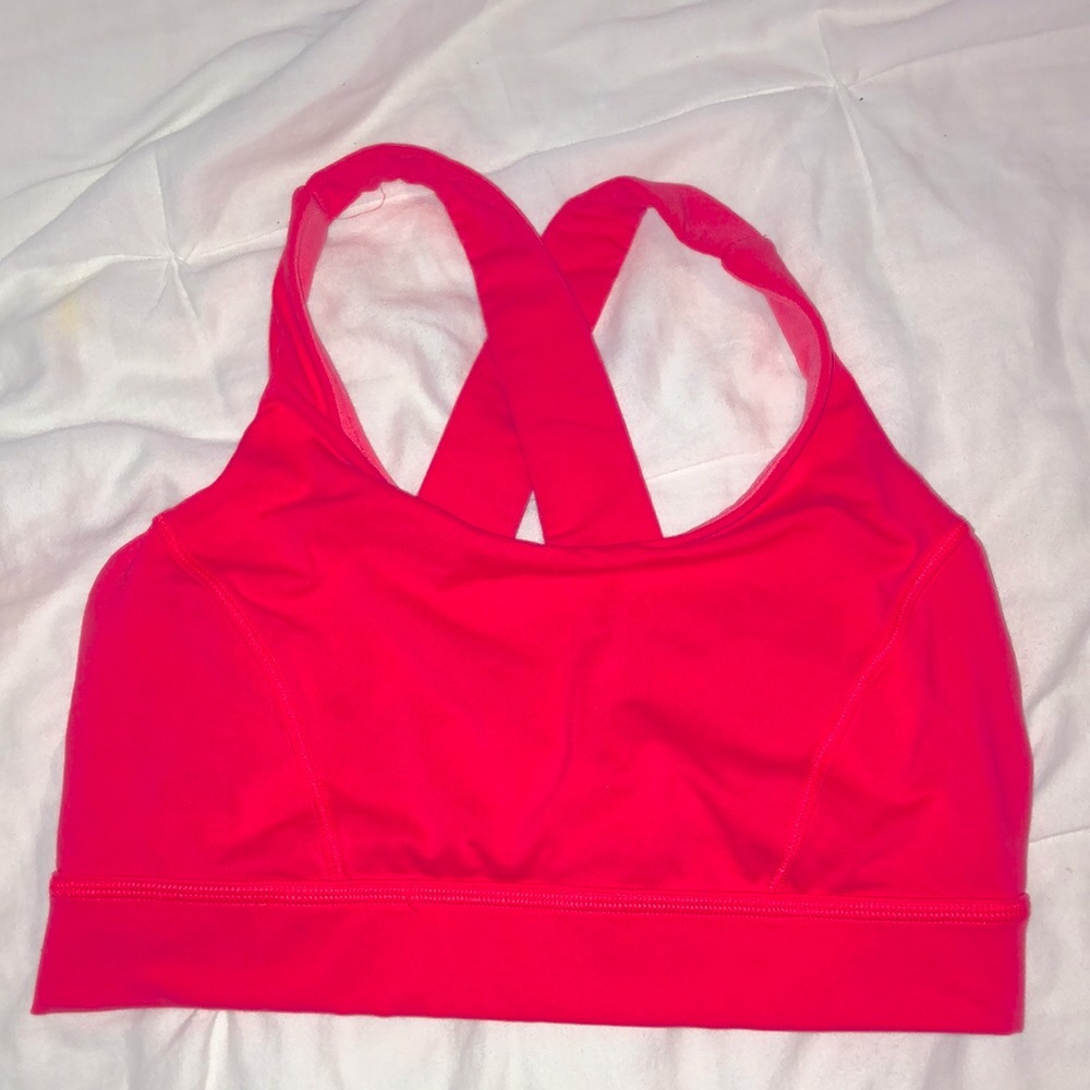 Lululemon sports bra pink
